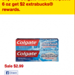 CVS ~ Colgate Max Toothpaste as low as FREE + Money Maker !
