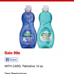 CVS ~ Palmolive Dish Soap ONLY $.74 Each !